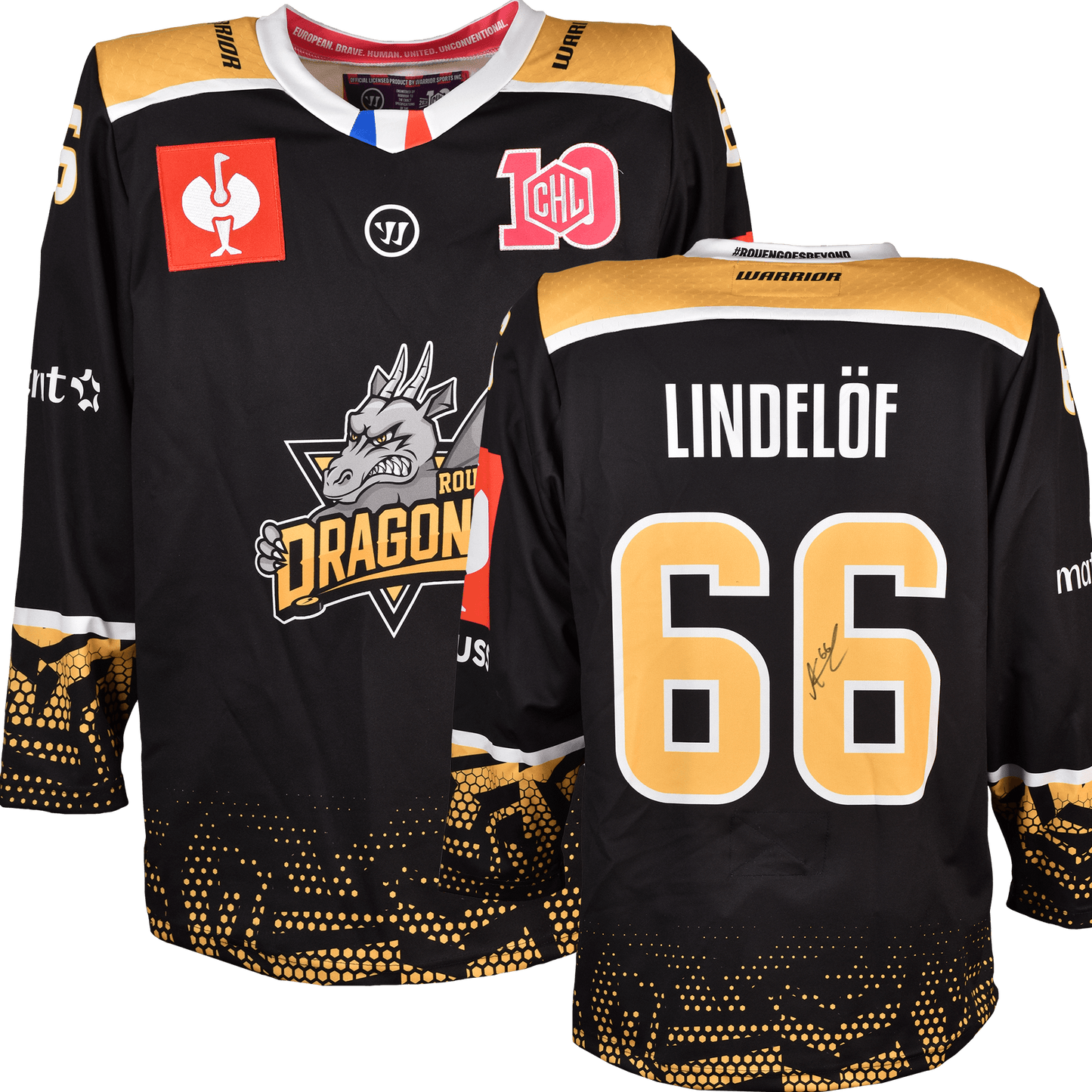 Rouen Dragons Lindelöf 66